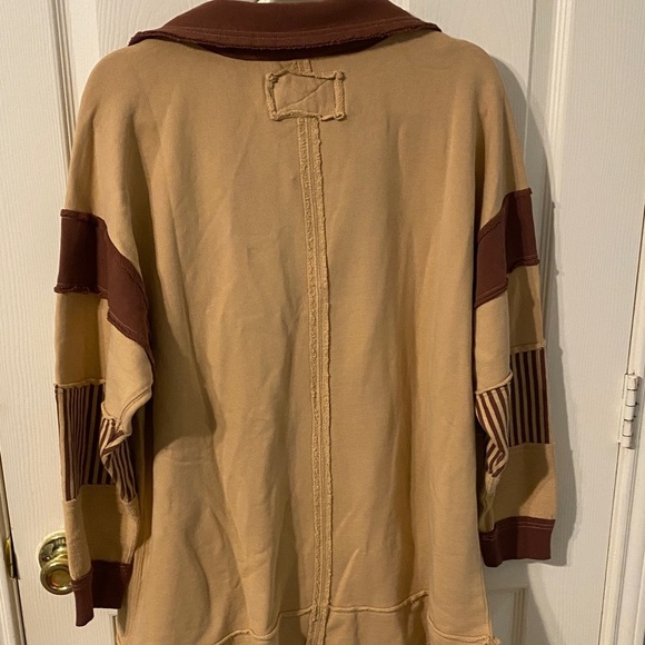 Free People We The Free Clean Prep Polo Pullover Top - Picture 9 of 13